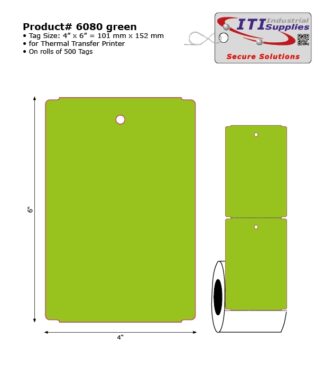 Product#6080 green (2000pcs)